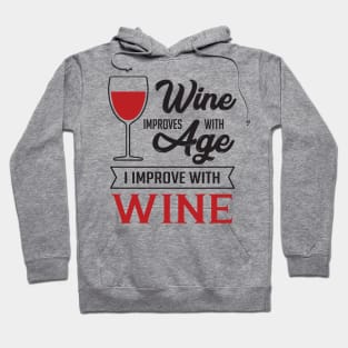 Wine Funny Quote Hoodie